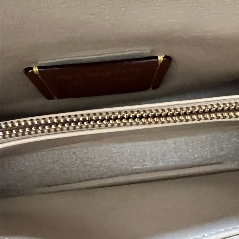 Coach Letter C  Pillow TABBY IVORY Leather Shoulder Bag with Gold accents NWT - Picture 6 of 9